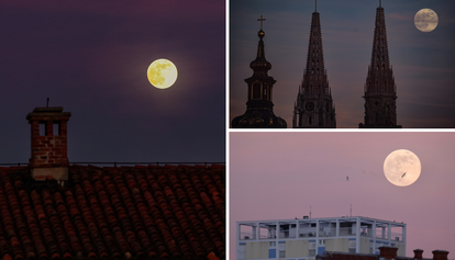 FOTO Prvi puni Mjesec 2023. obasjao nebo: Pogledajte zapanjujuće fotke iz Hrvatske