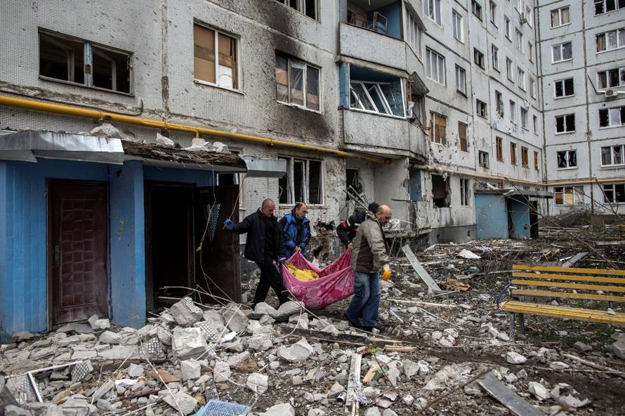 Russia's attack of Ukraine continues in Kharkiv