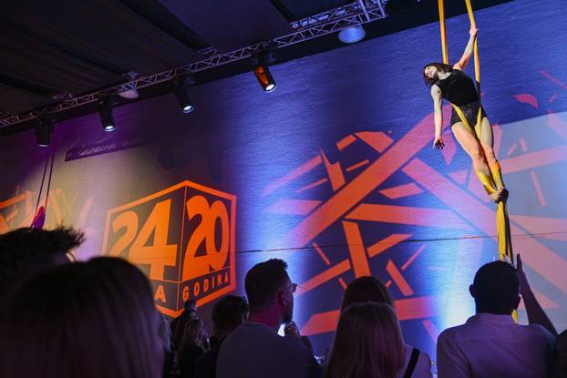 Zagreb: Atmosfera na proslavi 20. rođendana 24sata