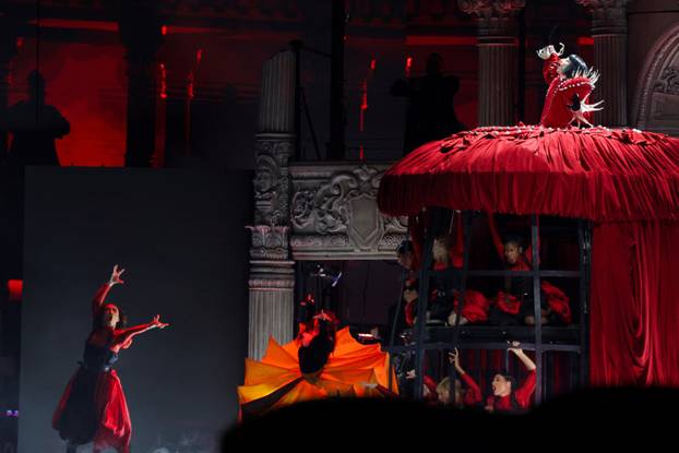 Lady Gaga's open concert at Copacabana beach in Rio de Janeiro