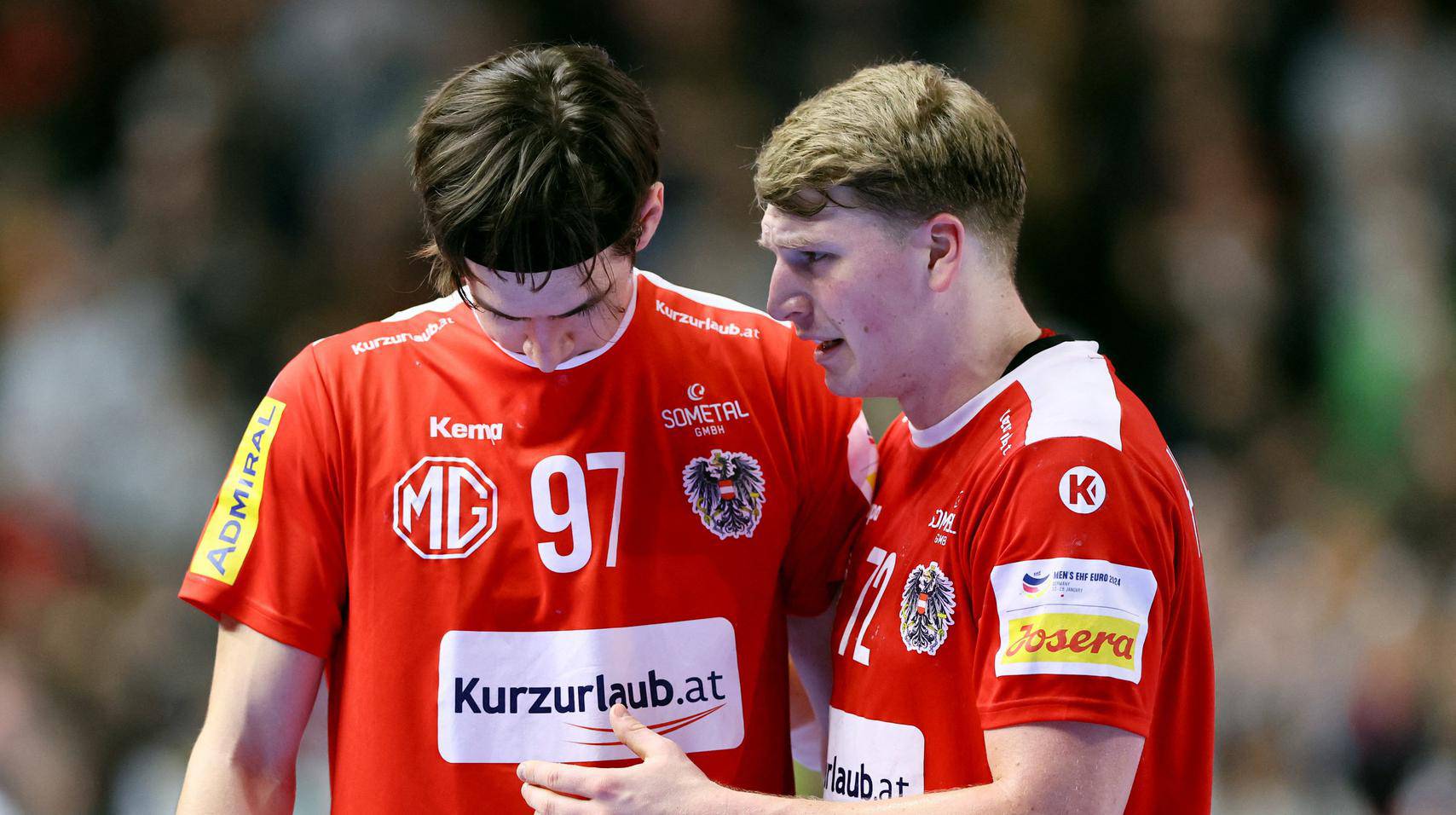 EHF 2024 Men's European Handball Championship - Main Round - Austria v Iceland