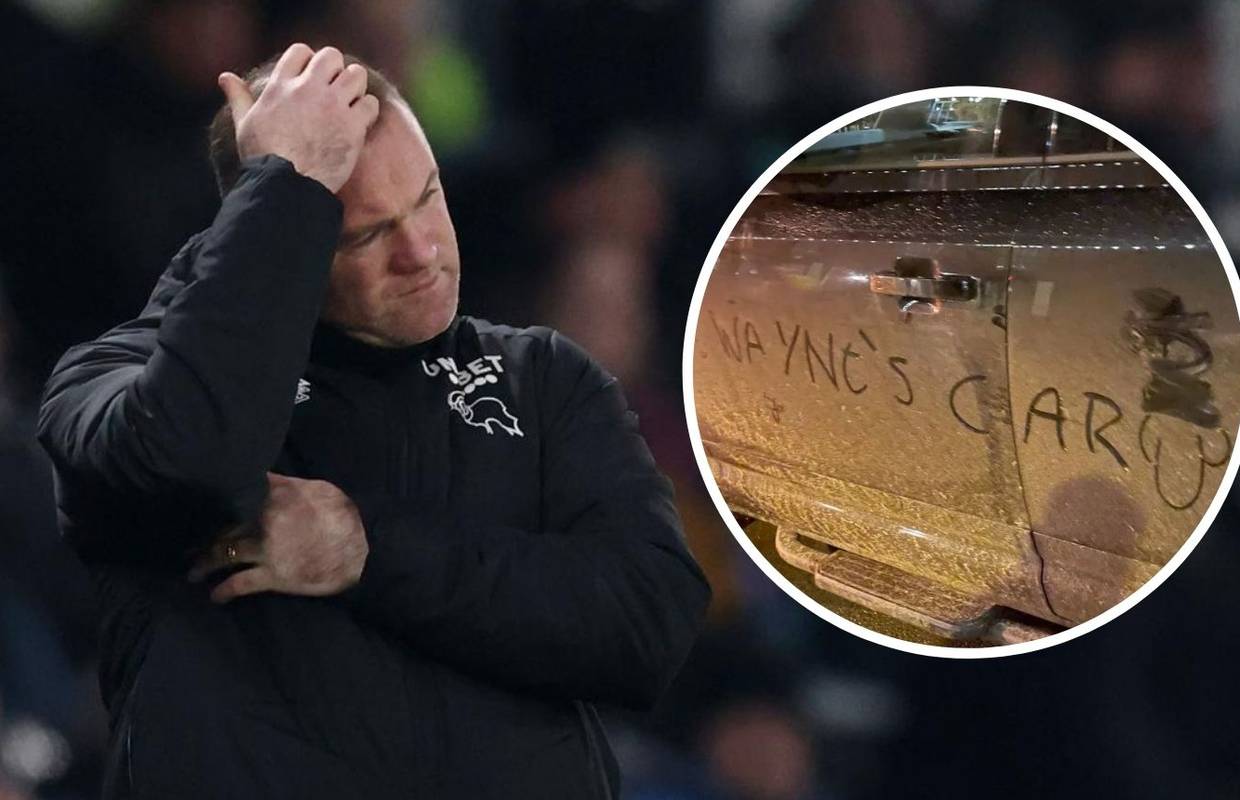 Rooney parkirao usred božićnog sajma, auto ukrasili - penisima