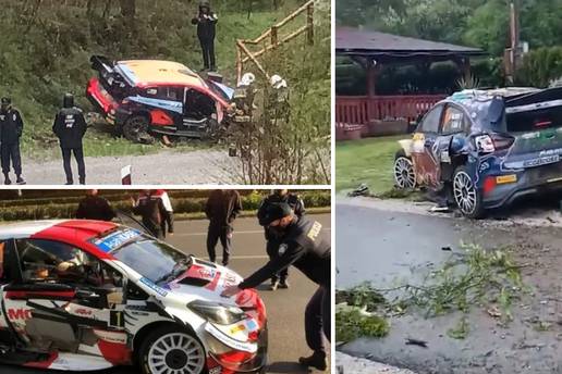 Prvak bježao policiji: Kako su izgledali zastrašujući trenuci izlijetanja na hrvatskom WRC-u