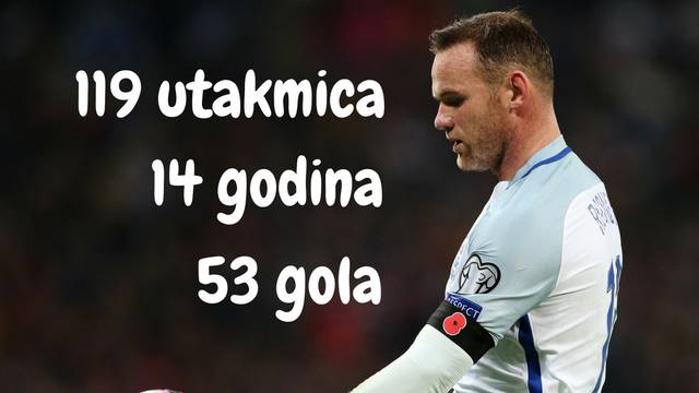 Dečki, odoh ja: Wayne Rooney se oprostio od engleske repke!