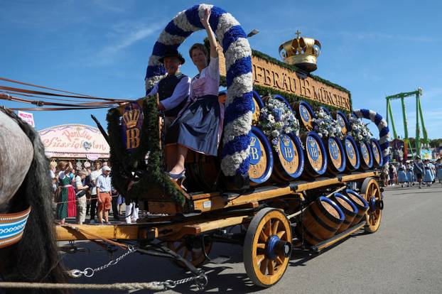 190th Oktoberfest celebrations in Munich