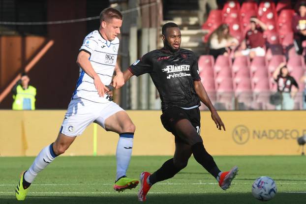 Italian soccer Serie A match - US Salernitana vs Atalanta BC
