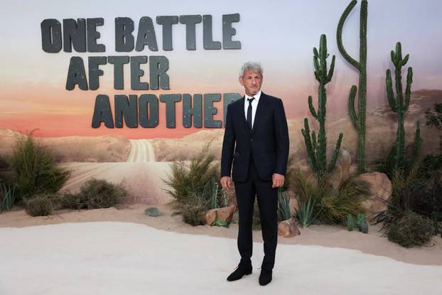 London premiere for the movie "One Battle After Another" in London