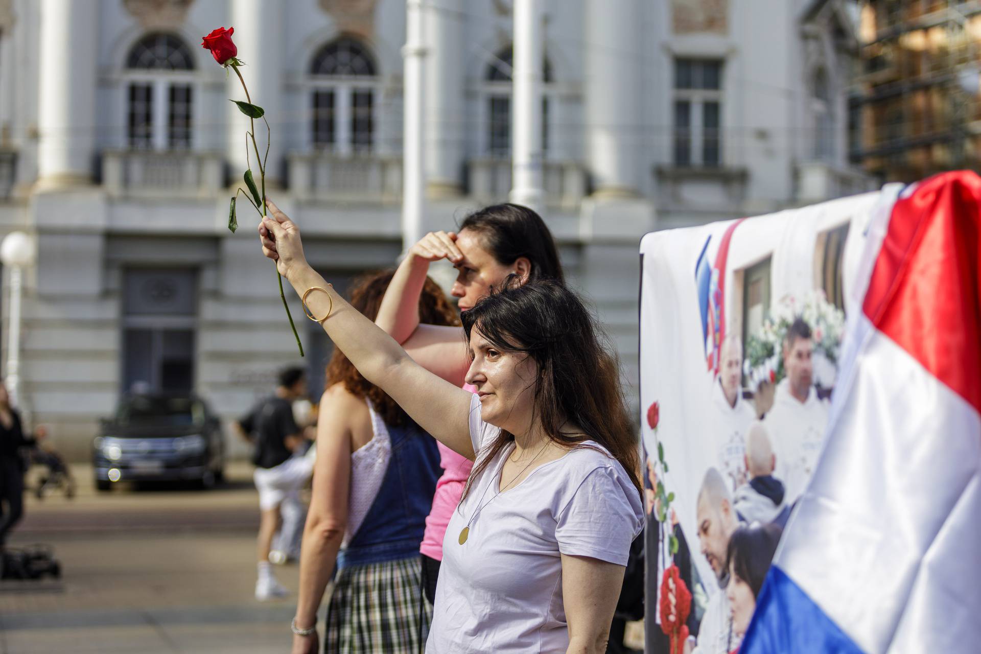 Zagreb: 21. performativna akcija "Tiha misa" Arijane Lekić-Fridrih