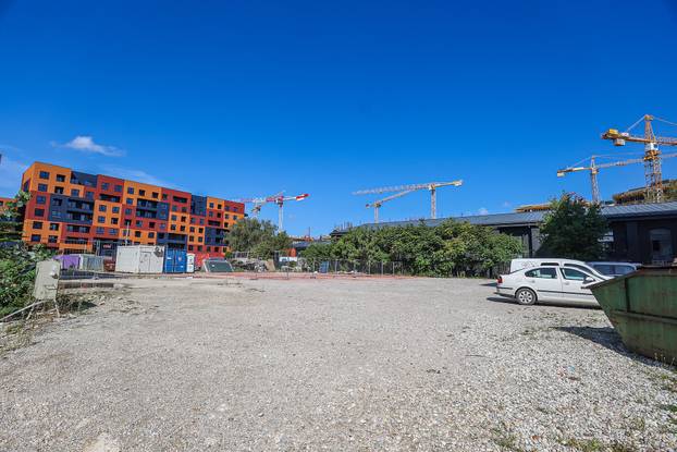 Zagreb: Gradilište nebodera na Črnomercu