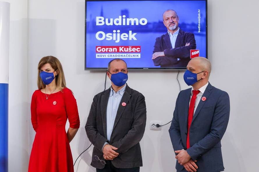 Goran Kušec SDP-ov je kandidat za gradonačelnika Osijeka
