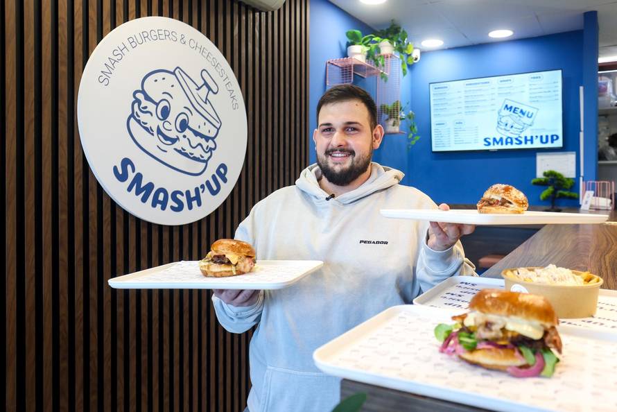 Zagreb: Burger bar Smash Up na Borongaju