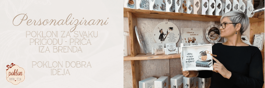 Personalizirani pokloni za svaku prigodu – priča iza brenda Poklon Dobra Ideja