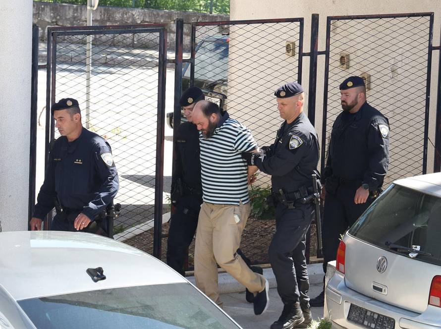 Šibenik: Privođenje Kristijana Aleksića, osumnjičenog za ubojstvo 19-godišnjaka