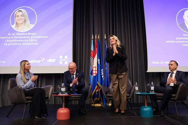 Tribina pod nazivom "Može li Hrvatska mladima osigurati priuštivo stanovanje?"