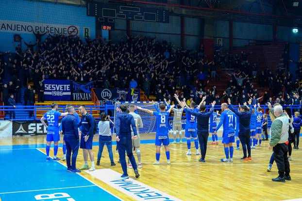 Zagreb: MNK Futsal Dinamo po prvi puta ugostio ekipu MNK Torcida