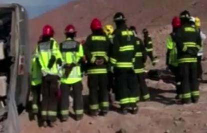 Deset mrtvih i 30 ozlijeđenih u prevrtanju autobusa u Čileu