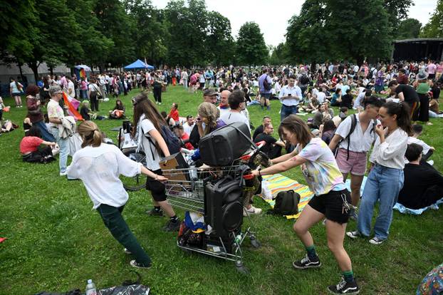 Zagreb: Povorka ponosa stigla u Park dr. Franje Tuđmana