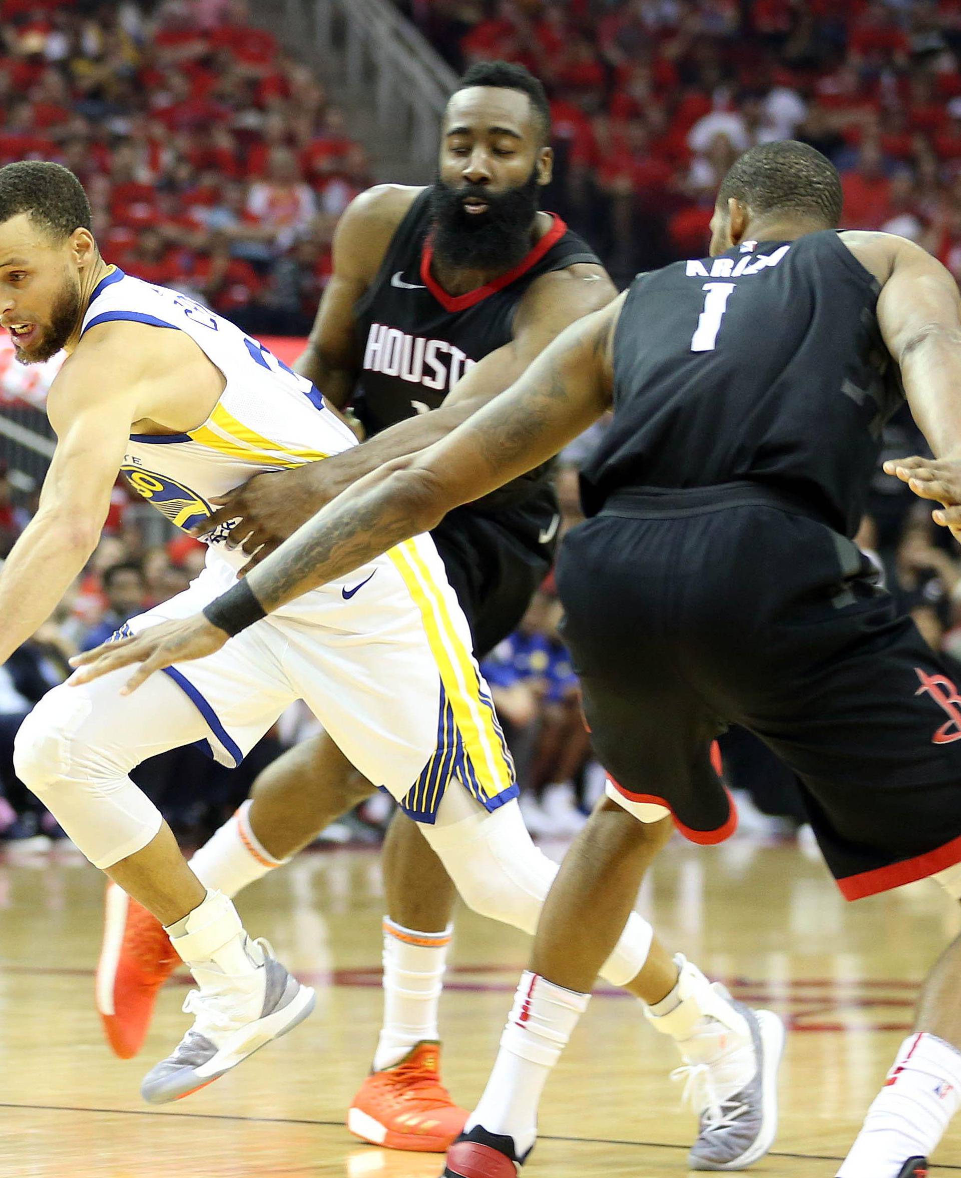 NBA: Playoffs-Golden State Warriors at Houston Rockets