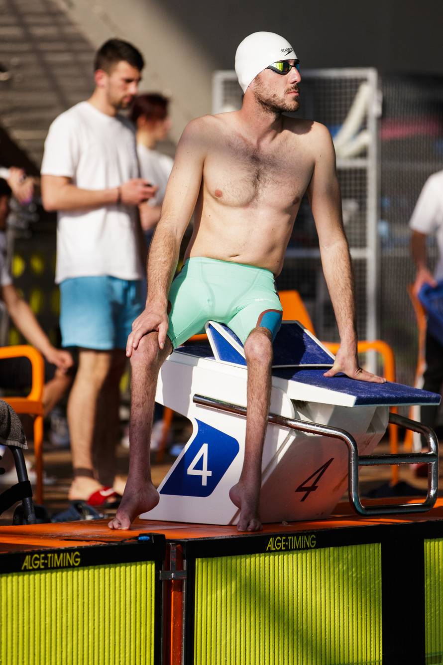 Split: Otvoreno prvenstvo Hrvatske u paraplivanju na bazenu Poljud