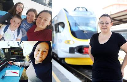 Lorena je prva strojovotkinja u Hrvatskim željeznicama: Volim voziti vlak, a nekad mu i tepam