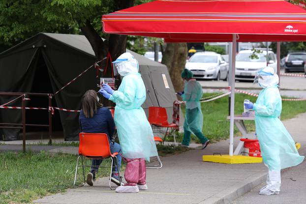 Zagreb: Izdvojena ambulanta za trijažu u Grižanskoj i dalje uzima uzorke