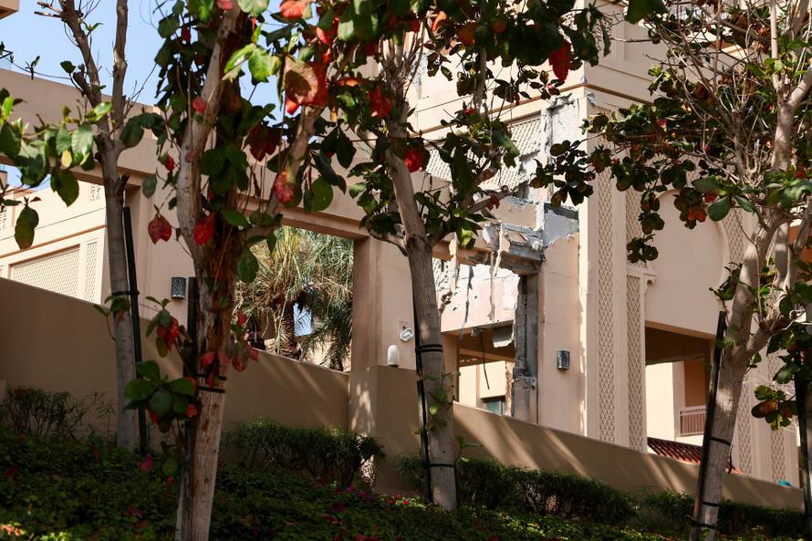 Iranian attack, following United States and Israel strikes on Iran, in Dubai