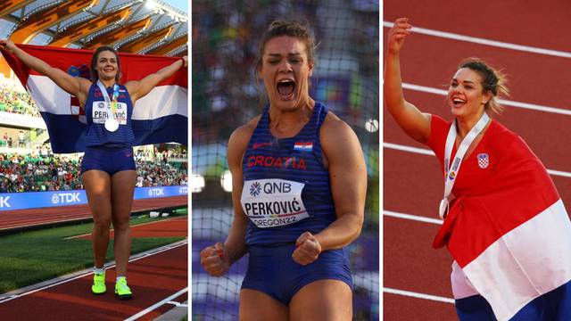 Sandra Perković uzela svjetsko srebro i ušla u povijest atletike!