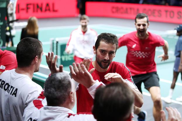 Marin Čilić pobijedio je Pabla Carrena Bustu i uveo Hrvatsku u polufinale Davis Cupa