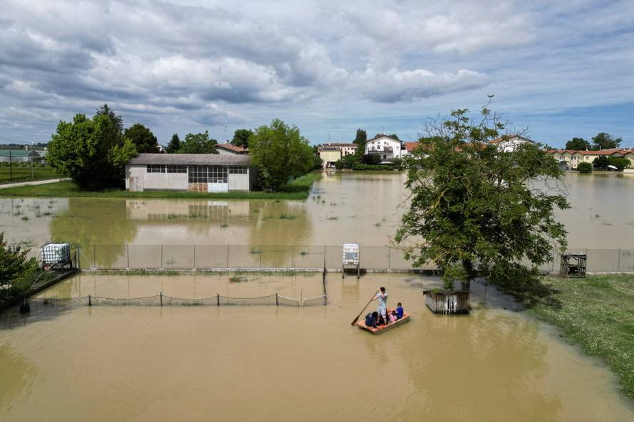 Aftermath of deadly floods in northern Italy