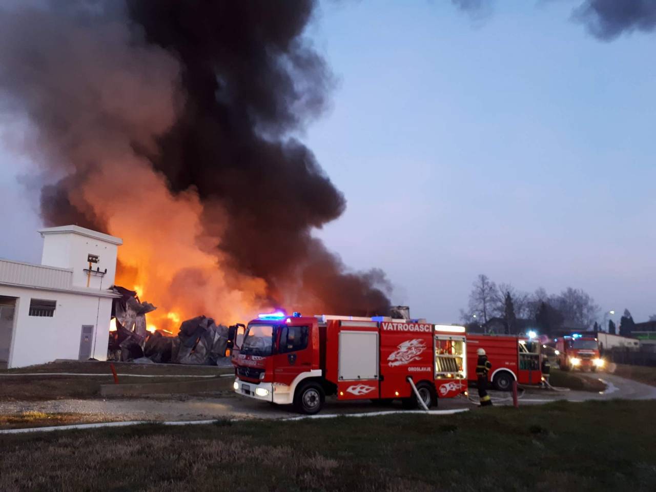 Požar u Oroslavju