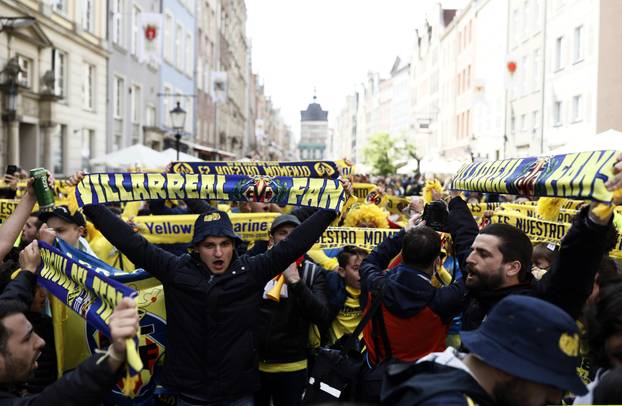 Europa League Final - Fans in Gdansk ahead of the Europa League final Villarreal v Manchester United