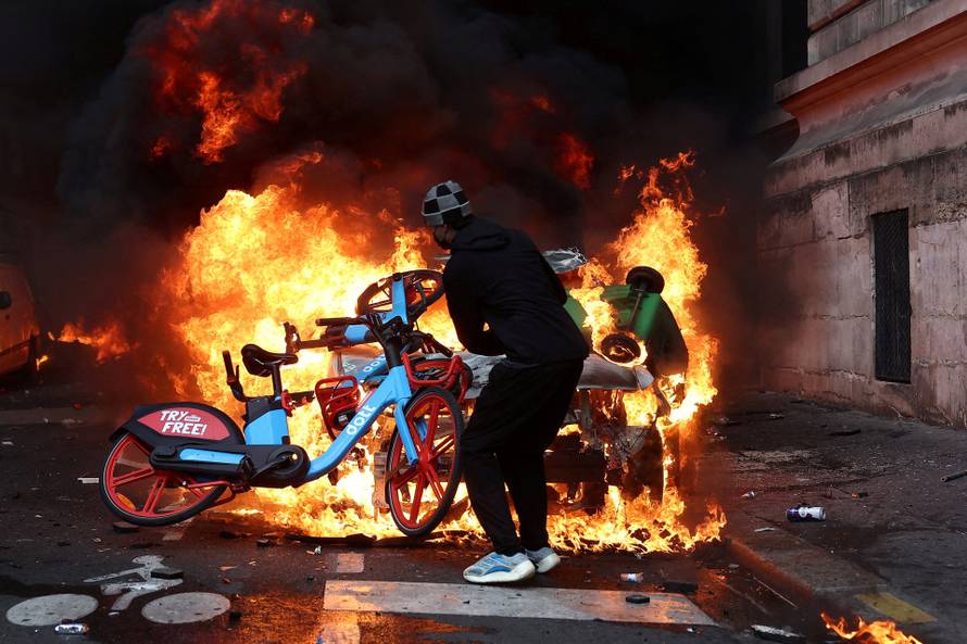 FILE PHOTO: Nationwide protests in France against the cost of living
