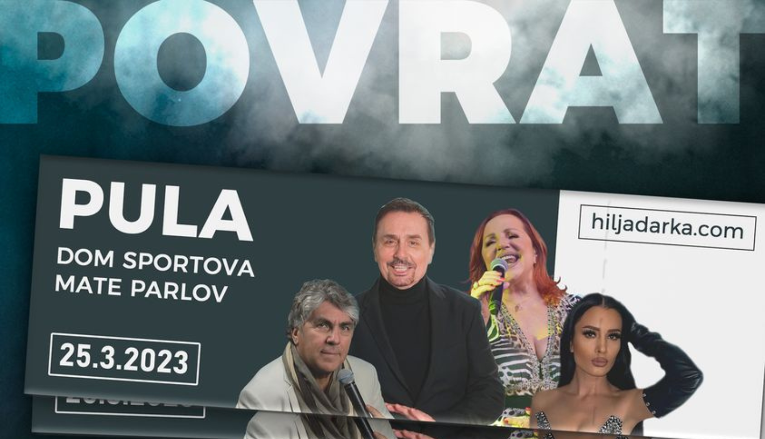 Nakon što su Osijek i Pula odbili koncert, javili se iz Hiljadarke: 'Hvala fanovima na interesu'