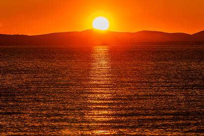 FOTO Pogledajte prekrasan zalazak sunca u Kaštelima