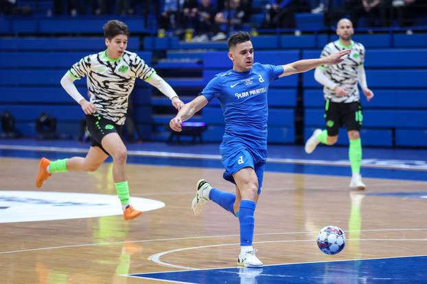 Susret Olmissuma i Futsal Dinama u 1. kolu Elitne runde Lige prvaka