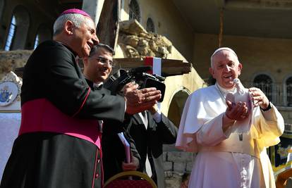 Papa je  posjetio  uništeni Mosul, slušao svjedočanstva građana