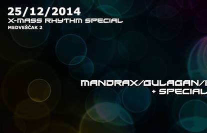 Ritam X-mass Special party 25. 12. 2014. u klubu Gjuro 2