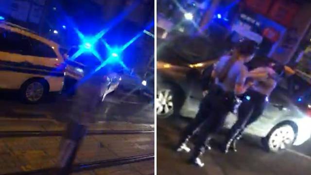 VIDEO Drama u Zagrebu: 'Nije mogao hodati koliko je bio pijan, policija ga je odvela'