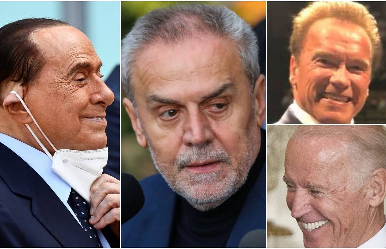 Bore se s borama: Bandić kao grinč, Berlusconi više ne može pomicati lice, Biden se zategnuo