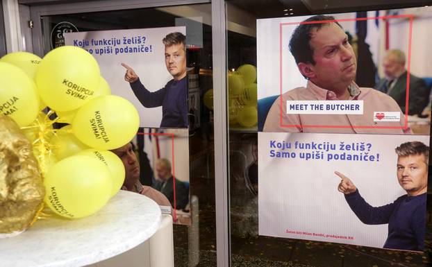 Zagreb: Izborni stožer predsjedničkog kandidata Darija Juričana