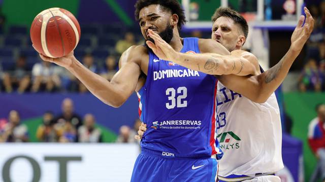 FIBA World Cup 2023 - First Round - Group A - Italy v Dominican Republic