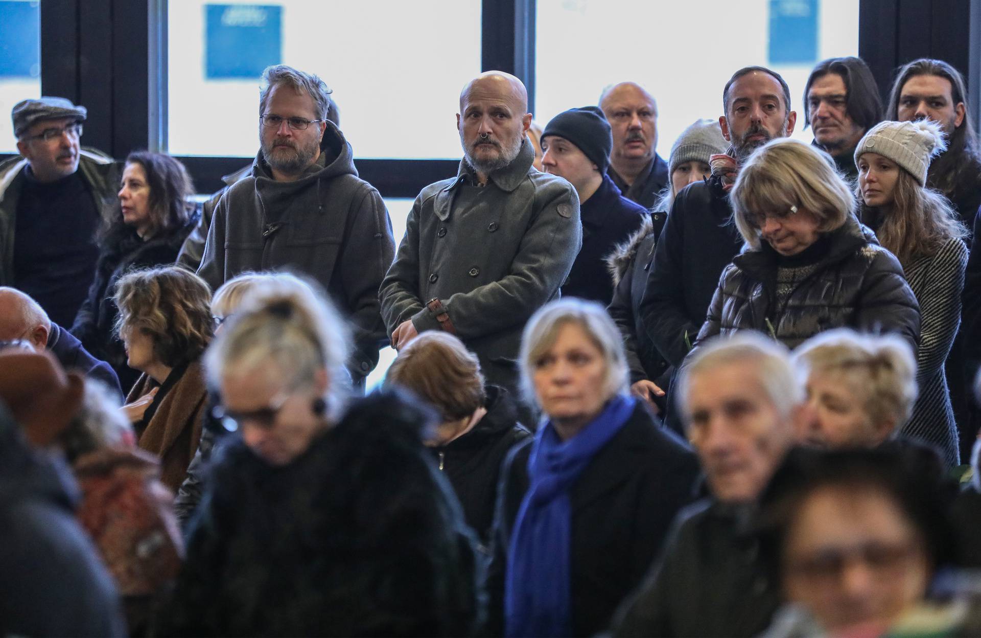 Zagreb: Posljednji ispraćaj glumca Mladena Vasaryja