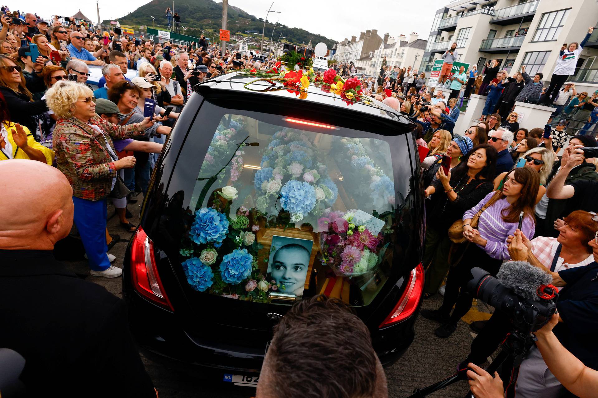 Funeral of Irish Singer Sinead O'Connor