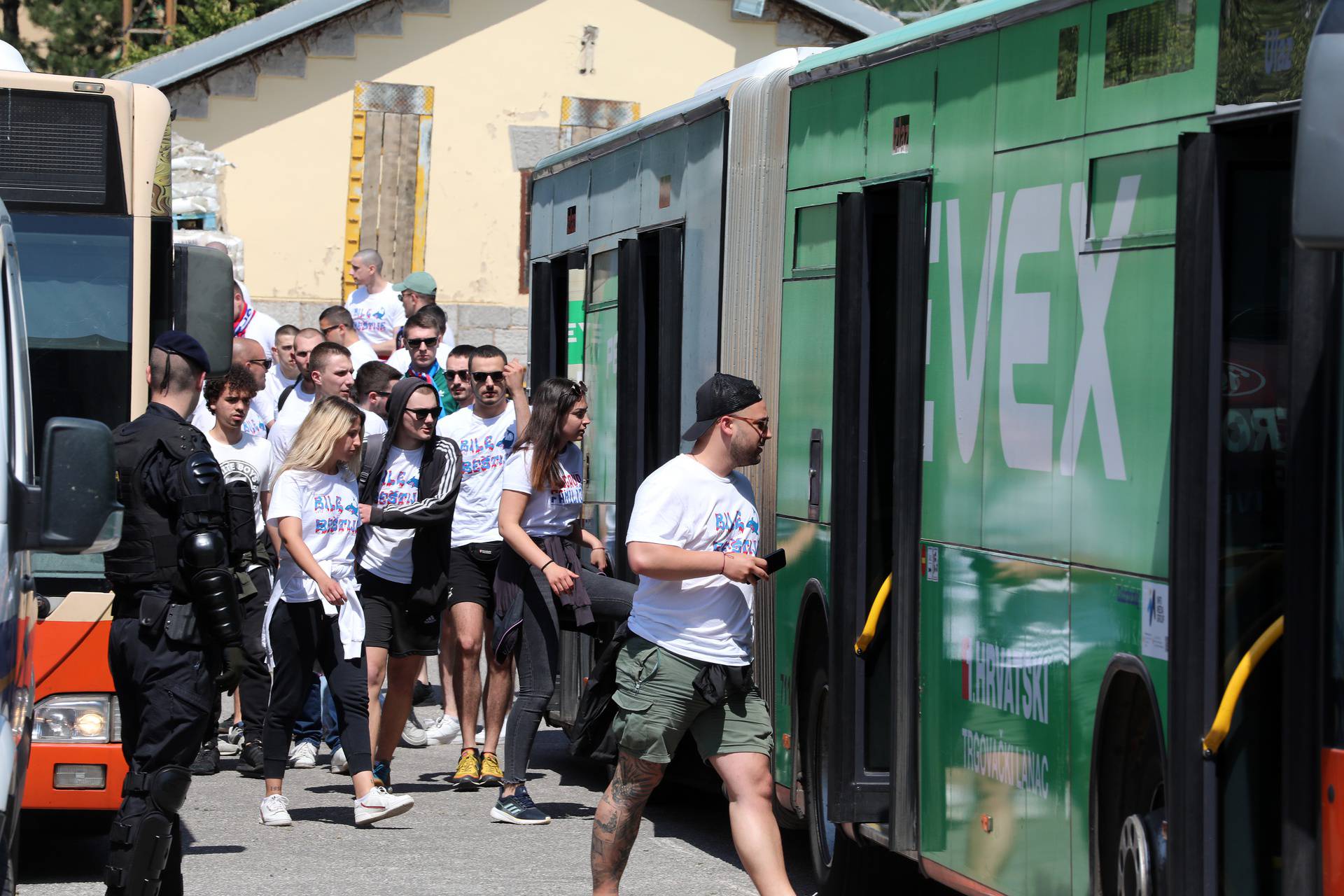 Rijeka: Bili vlak sa Torcidom stigao u Rijeku