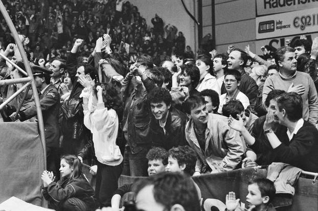 Povijesna utakmica kada je KK Zadar pobijedio KK Cibona u finalu Prvenstva Jugoslavije, 26.4.1986.