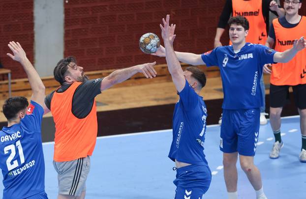 Zagreb: Glumačka postava BOK festa na treningu s RK Zagrebom