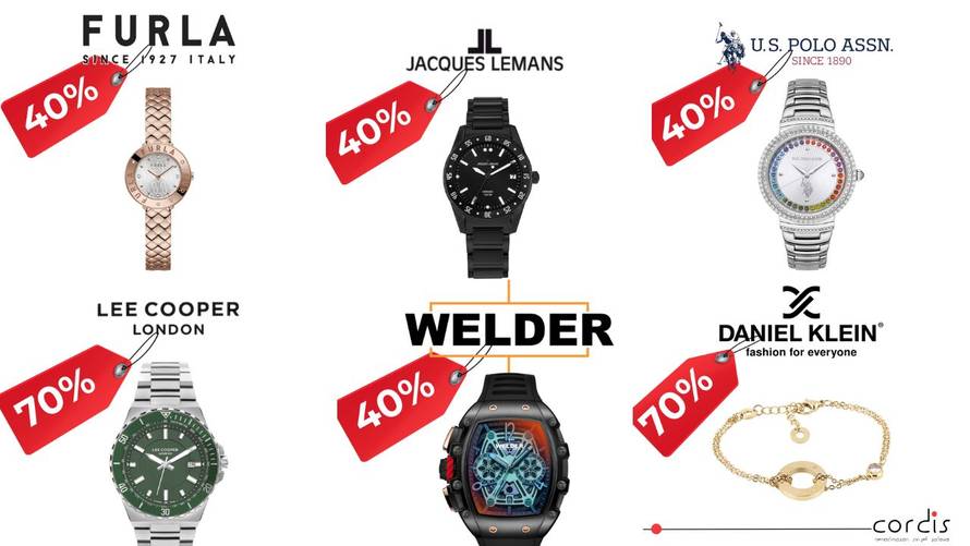 Cordis Black Friday: Najbolji popusti u godini do -70 % na satove, nakit i modne dodatke