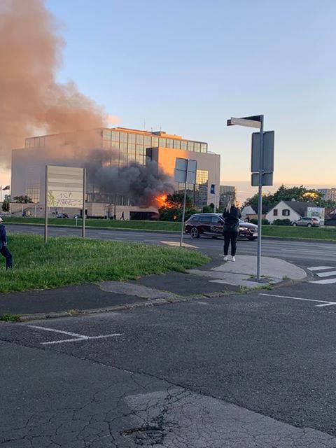 Požar u baraci kod zgrade NSK u Zagrebu: 'Buknulo je za tren'