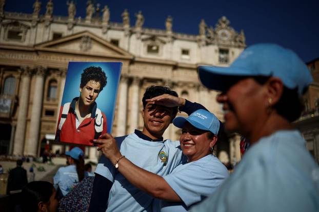 Canonisation of Carlo Acutis and Pier Giorgio Frassati, at the Vatican