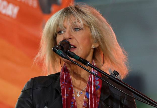 FILE PHOTO: Keyboardist and singer Christine McVie of the rock band Fleetwood Mac performs on NBC's 'Today' show in New York City